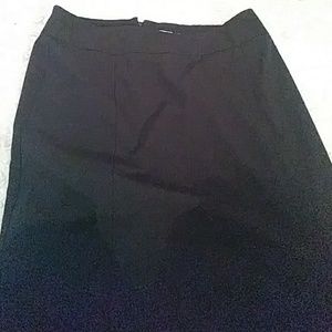 Dark green pencil skirt